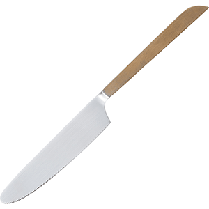 Нож столовый «Концепт №8»;сталь нерж.;,L=23см;золотой,металлич. COM- 3114119