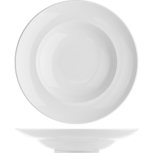 Тарелка для пасты;фарфор;350мл;D=260,H=49мм;белый COM- 3013495