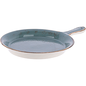 Сковорода для  запекания «Крафт Блю»;фарфор;D=255,H=30мм;синий COM- 4021507
