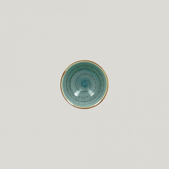 Миска RAK Porcelain Twirl Lagoon 160 мл, 10*5 см, RIC - 81220495