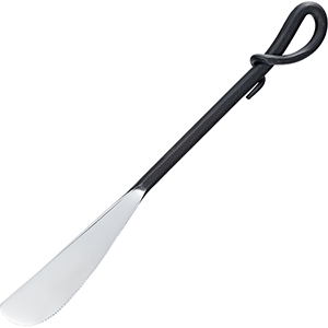 Нож столовый «Концепт №2»;сталь нерж.;,L=23см;черный,металлич. COM- 3114120