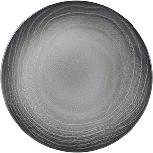 Тарелка «Свелл» для хлеба;керамика;D=16,H=2см;черный,белый COM- 3010695