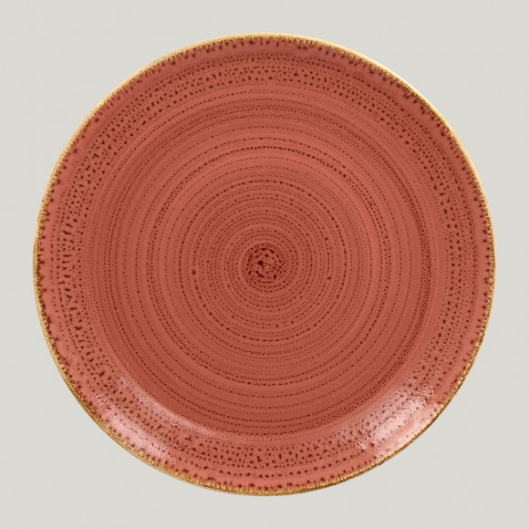 Тарелка RAK Porcelain Twirl Coral плоская 27 см, RIC - 81220414