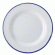 Тарелка мелкая «Эйвбери блю»;керамика;D=200,H=22мм;белый,синий COM- 3010422