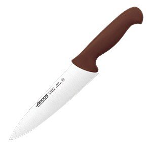 Нож поварской «2900»;сталь нерж.,полипроп.;,L=333/200,B=50мм;коричнев.,металлич. COM- 4072438