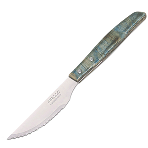 Нож для стейка;сталь нерж.,дерево;,L=11см;синий COM- 4072074