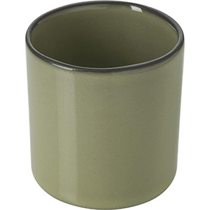 Стакан для горячих напитков «Карактэр»;керамика;80мл;D=58,H=58мм;зелен. COM- 1011053