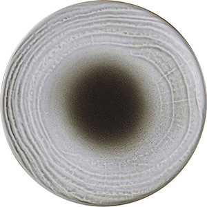 Тарелка «Свелл» для хлеба;керамика;D=16,H=2см;черный,коричнев. COM- 3010696