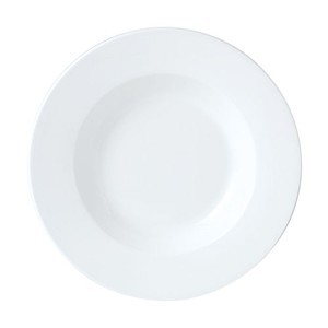 Блюдо «Симплисити» круглое глубокое;фарфор;450мл;D=270,H=35мм;белый COM- 3020334