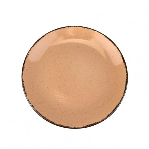 Тарелка плоская 17см, оранжевый, Pearl, Kutahya, KUT - 306515