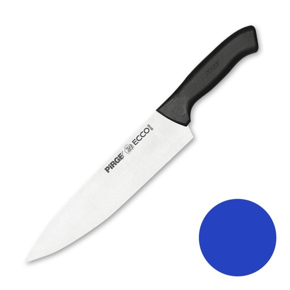 Нож поварской 23 см,cиняя ручка Pirge, RIC - 81240337