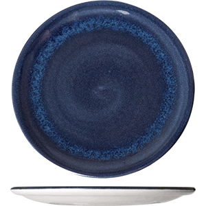 Тарелка «Везувиус Ляпис» пирожковая;фарфор;D=152,H=12мм;синий COM- 3010555