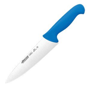 Нож поварской «2900»;сталь нерж.,полипроп.;,L=333/200,B=50мм;синий,металлич. COM- 4072436