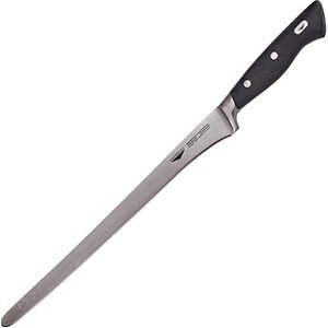 Нож для тонкой нарезки;сталь нерж.,пластик;,L=455/320,B=20мм;черный,металлич. COM- 4070214