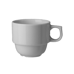Чашка кофейная «Прага»;фарфор;110мл;D=60,H=55,L=85мм;белый COM- 3130305