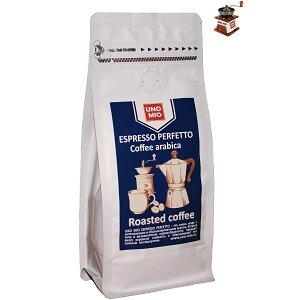 Кофе молотый UNO MIO Espresso Perfetto средняя 250 г, UNI - 000023