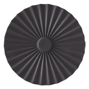 Блюдце «Пекое»;керамика;D=140,H=13мм;черный COM- 3024348