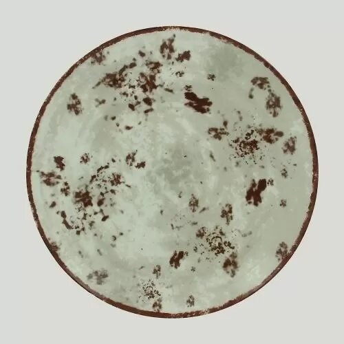 Тарелка RAK Porcelain Peppery круглая плоская 15 см, серый цвет, RIC - 81220288