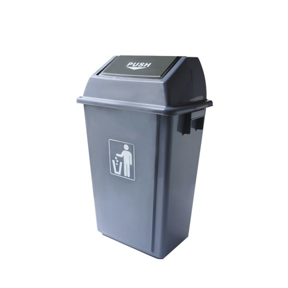 Бак контейнер для мусора с качающейся крышкой 40 л, PP, 41*27,5*61 см, , RIC - 81001512