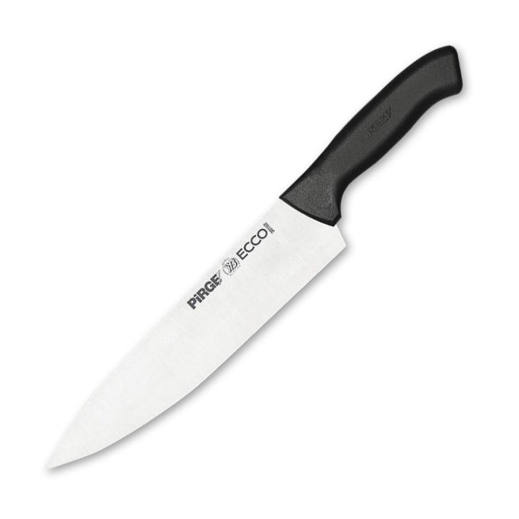 Нож поварской 23 см,черная ручка Pirge, RIC - 81240335
