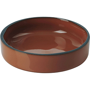 Соусник «Карактэр»;керамика;D=7,H=2см;красный,коричнев. COM- 3041261