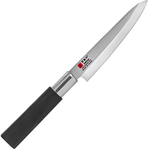 Нож кухонный «Токио» двусторонняя заточка;сталь нерж.,пластик;,L=235/120,B=25мм COM- 4072479
