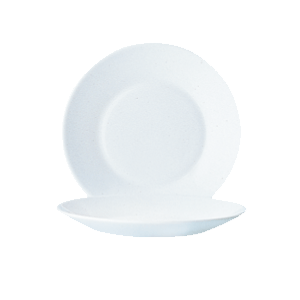 Тарелка «Ресторан» пирожковая;стекло;D=155,H=15мм;белый COM- 3010103