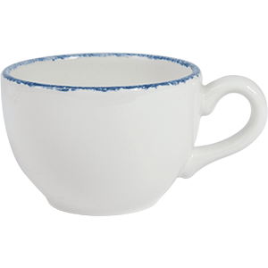 Чашка чайная «Блю Дэппл»;фарфор;228мл;D=9,H=6см;белый,синий COM- 3140943