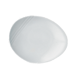 Тарелка «Органикс»;фарфор;D=200,H=25мм;белый COM- 3011124