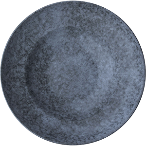 Тарелка для пасты «Органика»;керамика;D=27см;серый COM- 3013204