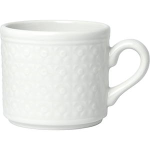 Чашка кофейная «Бид Акцент»;фарфор;85мл;белый COM- 3130822