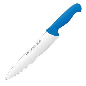 Нож поварской «2900»;сталь нерж.,полипроп.;,L=387/250,B=51мм;синий,металлич. COM- 4072442
