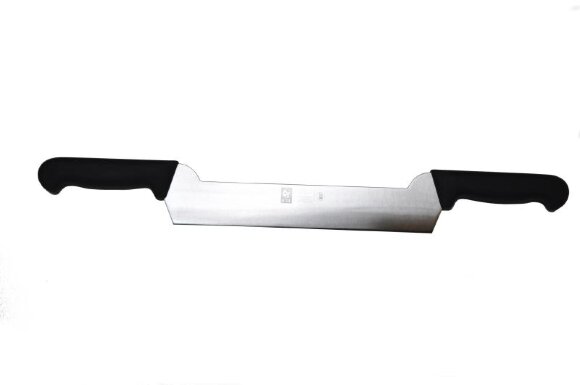 Нож для сыра 260/540 мм. с двумя ручками, черный PRACTICA Icel /1/6/, MAG - 56042