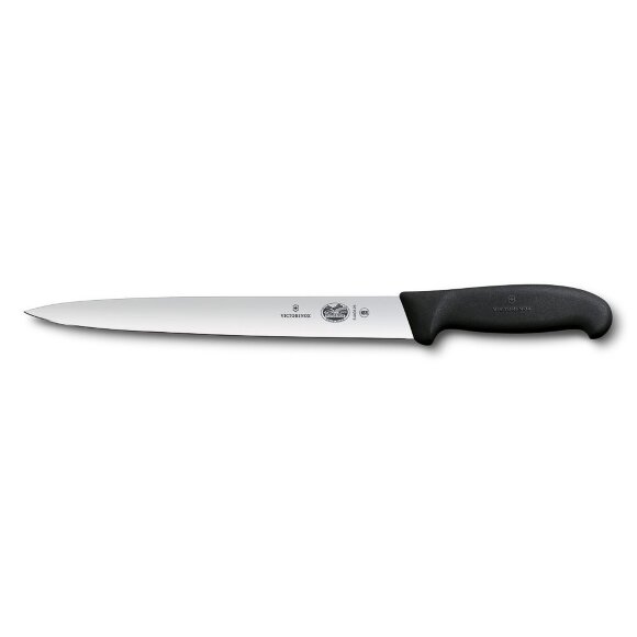 Нож для нарезки 25 см черная фиброкс ручка Victorinox Fibrox, RIC - 70001199