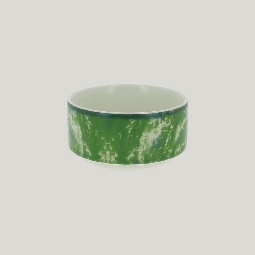 Салатник RAK Porcelain Peppery круглый штабелируемый 300 мл, d 10 см, зеленый цвет, RIC - 81220212