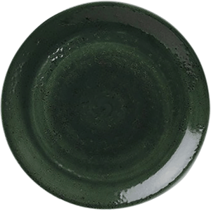 Тарелка «Везувиус Бернт Эмералд» мелкая;фарфор;D=250,H=17мм;зелен. COM- 3013650