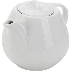 Чайник заварочный «Таир»;фарфор;450мл;белый COM- 3150499