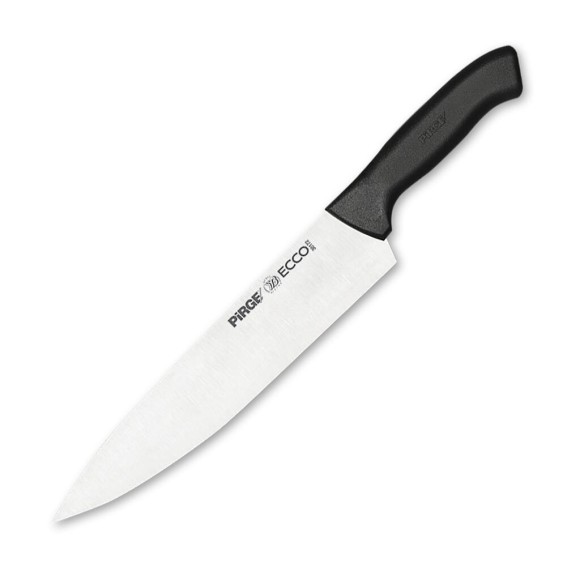 Нож поварской 25 см,черная ручка Pirge, RIC - 81240341