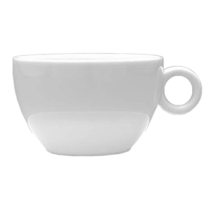 Чашка чайная «Бола»;фарфор;280мл;D=105,H=70,L=130мм;белый COM- 3140413