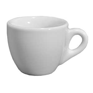 Чашка кофейная «Верона»; фарфор; 80мл; H=7,L=22,B=15см; белый COM- 03130563