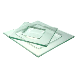 Тарелка «Бордер» квадратная;стекло;48мл;,H=21,L=130,B=130мм;прозр.,зелен. COM- 3010127
