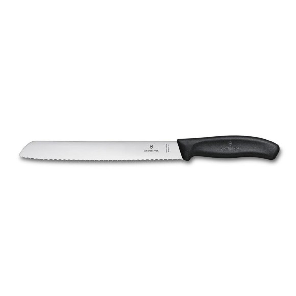 Нож для хлеба 22 см чёрный Victorinox, RIC - 81249875