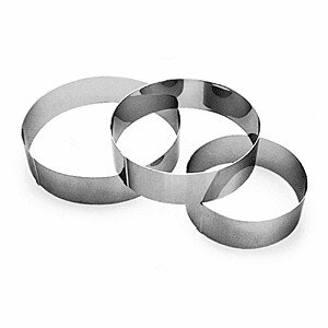 Кольцо кондитерское;сталь нерж.;D=20,H=6см;металлич. COM- 4140142