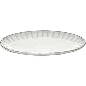 Блюдо овальное «Инку»;керамика;,H=17,L=300,B=210мм;белый COM- 03023145