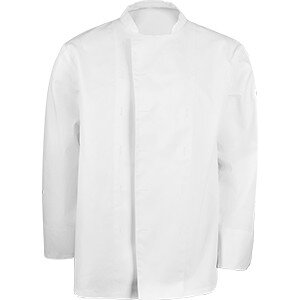 Куртка двубортная 44-46размер;твил;белый COM- 04142701