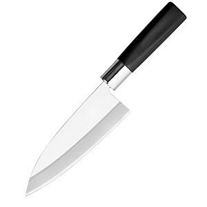 Нож кухонный «Токио» односторонняя заточк;сталь нерж.,пластик;,L=285/150,B=47мм COM- 4072475