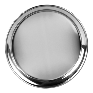 Блюдо сервировочное круглое «Проотель»;сталь нерж.;D=40см;серебрист. COM- 4080596