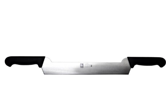 Нож для сыра 300/580 мм. с двумя ручками, черный PRACTICA Icel /1/6/, MAG - 56044