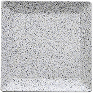 Тарелка «Мундо Андалузи» квадратная;фарфор;,L=19,B=19см;серый COM- 3014190