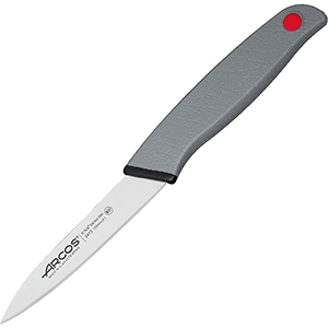 Нож для чистки овощей и фруктов;сталь нерж.;,L=10см;металлич.,серый COM- 4072785